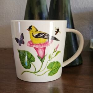 PPD Design Cup Morning Glory Trend Mug Bird Butterfly Paperproducts